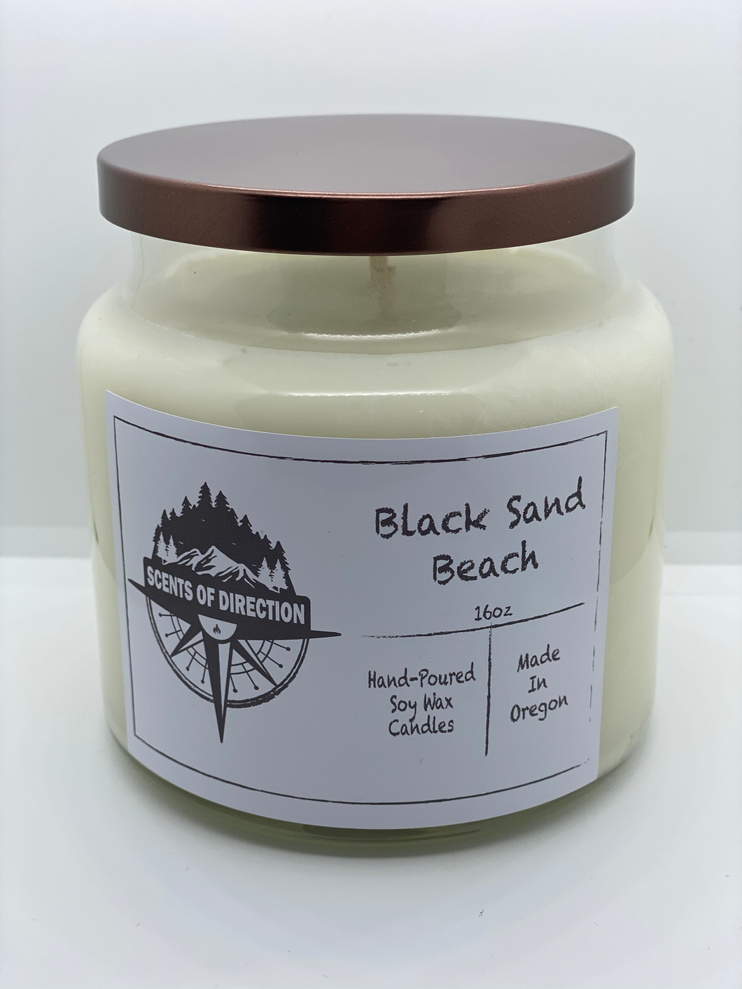 Black Sand Beach - Soy Candle