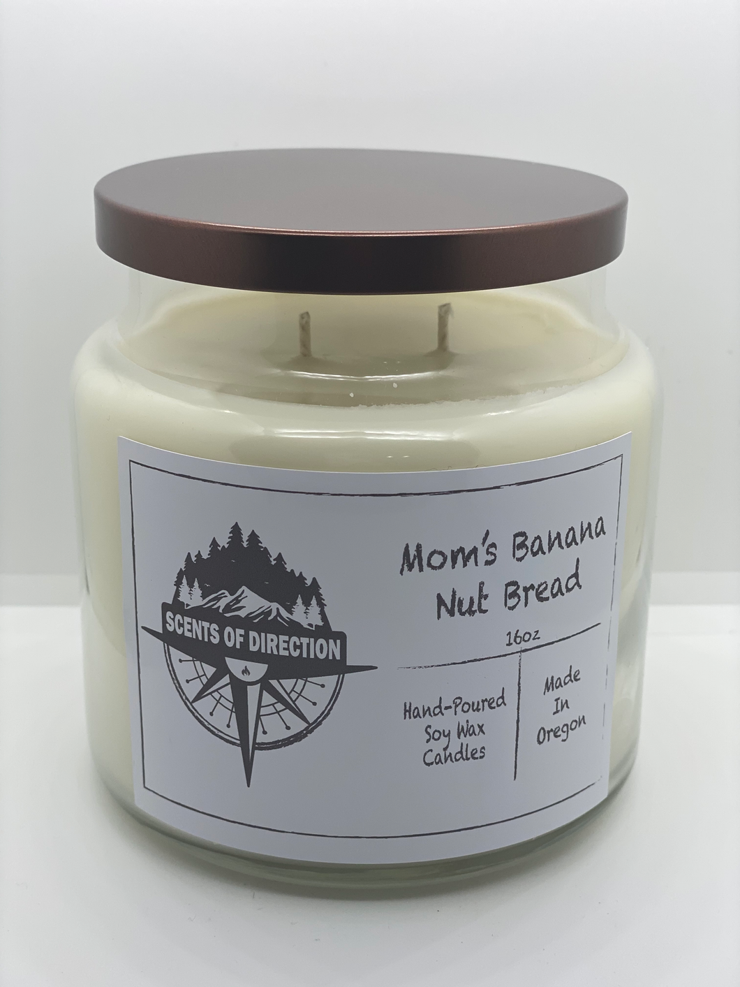 Mom's Banana Nut Bread - Soy Candle