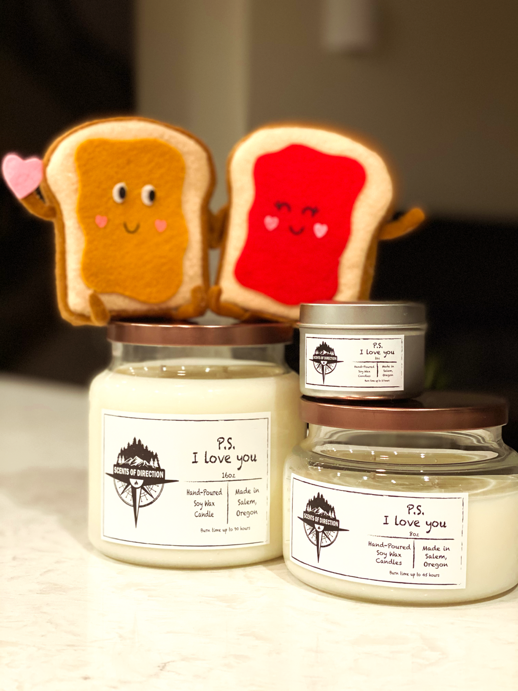 P.S. I love you - Soy Candle