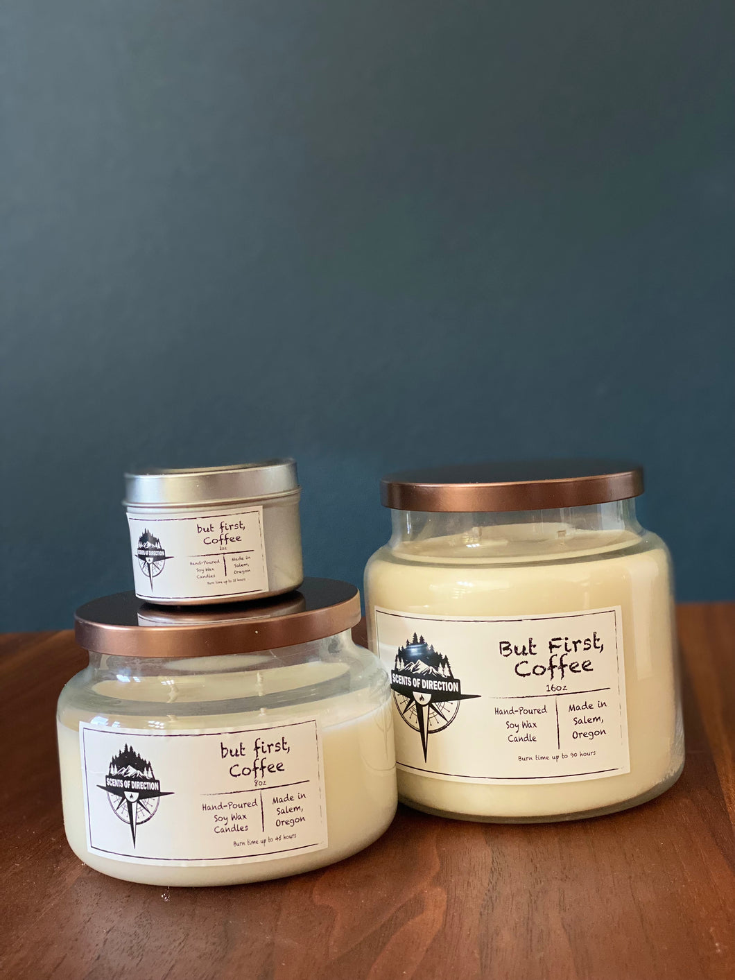 but first, Coffee - Soy Candle